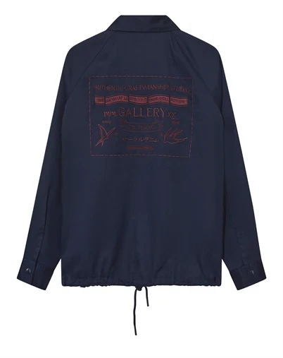 Mos Mosh Gallery - Studio Coach Jakke - Indigo Blue